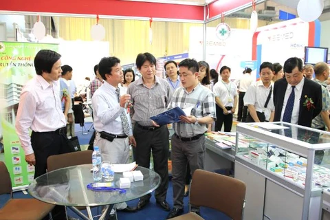 350 doanh nghiệp tham gia triển lãm quốc tế y dược Việt Nam