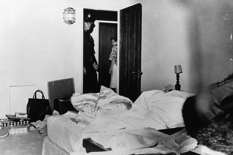 Căn phòng nơi diễn viên Marilyn Monroe được phát hiện đã qua đời năm 1962. (Nguồn: Getty Images) 
