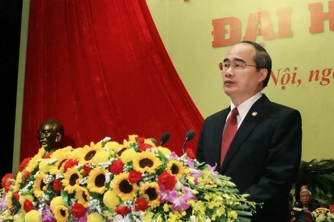 Chủ tịch Ủy ban Trung ương Mặt trận Tổ quốc Việt Nam Nguyễn Thiện Nhân. (Nguồn: TTXVN)