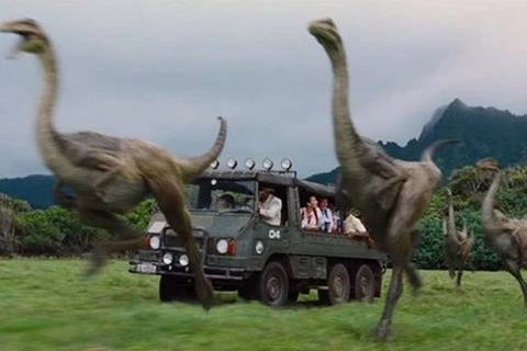 Một cảnh trong bộ phim Jurassic World. (Nguồn: Universal)