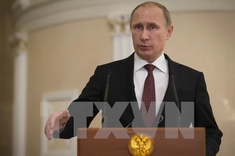 Tổng thống Nga Vladimir Putin. (Nguồn: AFP/TTXVN)