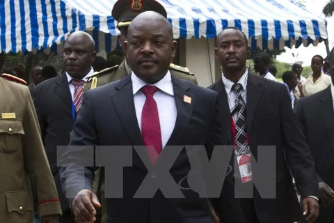 Tổng thống Burundi Pierre Nkurunziza. (Ảnh: AFP/TTXVN)