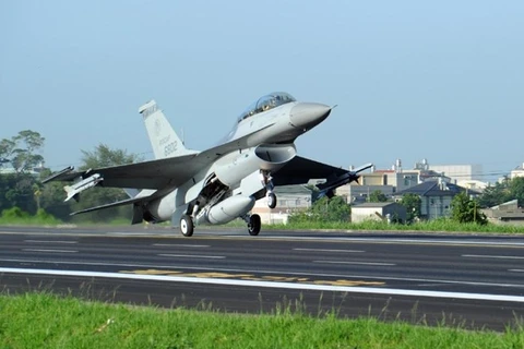 Chiến đấu cơ F-16 của Mỹ. (Ảnh: AFP)