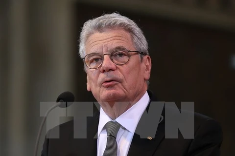 Tổng thống Đức Joachim Gauck. (Nguồn: AFP/TTXVN) 