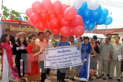 Lễ khánh thành trường Vientiane-Hà Nội, điểm sáng hợp tác giáo dục Việt-Lào. Ảnh minh họa. (Nguồn: TTXVN)