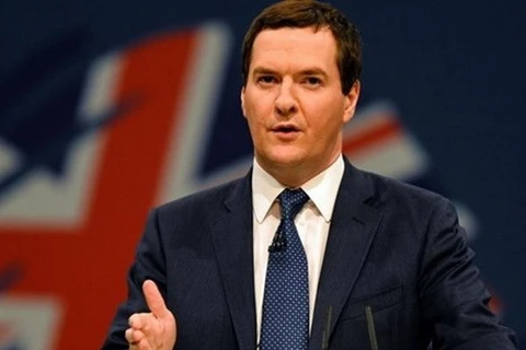 Bộ trưởng Tài chính Anh George Osborne. (Ảnh: AFP)