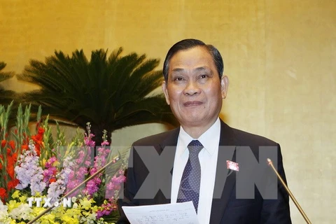 Bộ trưởng Bộ Nội vụ Nguyễn Thái Bình. (Ảnh: Nguyễn Dân/TTXVN)