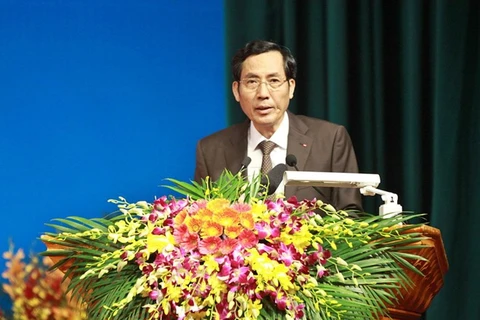Chủ tịch Hội Nhà báo Việt Nam Thuận Hữu. (Nguồn: VJA)