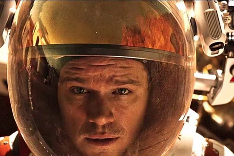 Diễn viên Matt Damon trong phim "Trở về từ Sao Hỏa".