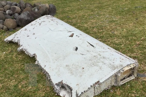 Mảnh vỡ máy bay được xác nhận của MH370 được tìm thấy trên đảo Reunion ngày 29/7. (Nguồn: THX/TTXVN)