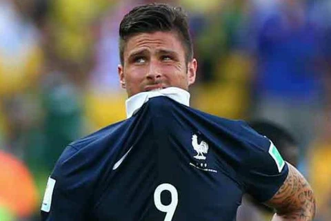 Cầu thủ đội tuyển Pháp. (Nguồn: AP)