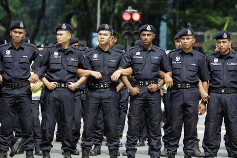 Cảnh sát Malaysia. (Nguồn: funnymalaysia.net)