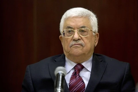 Tổng thống Palestine Mahmoud Abbas. (Nguồn: AFP)