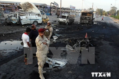 Một vụ đánh bom ở Iraq. (Nguồn: AFP/TTXVN)