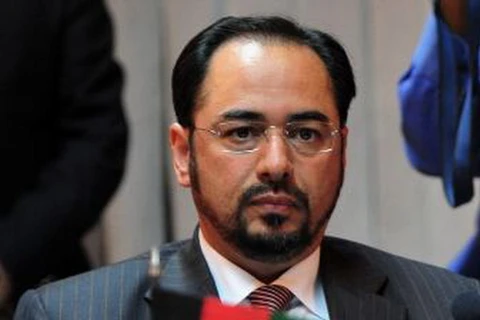 Ngoại trưởng Afghanistan Salahuddin Rabbani. (Nguồn: AP)