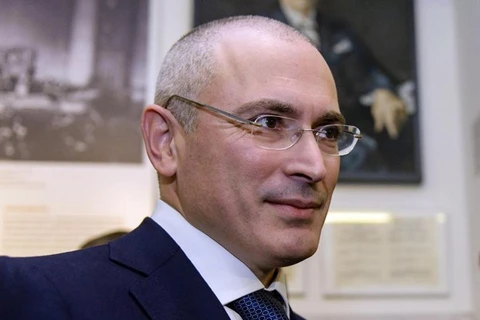 Cựu tài phiệt Nga Khodorkovsky. (Nguồn: AFP)