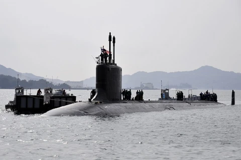 Tàu ngầm tấn công USS North Carolina. (Nguồn: Reuters)