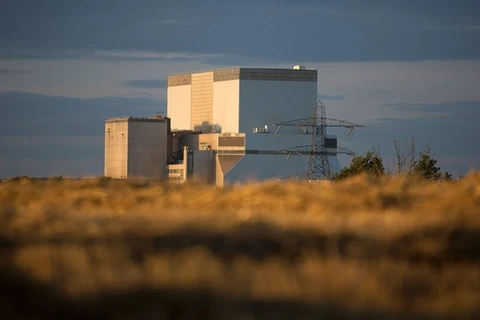 Nhà máy điện hạt nhân Hinkley Point B của EDF gần Bridgwater, Anh. (Nguồn: bloomberg.com)