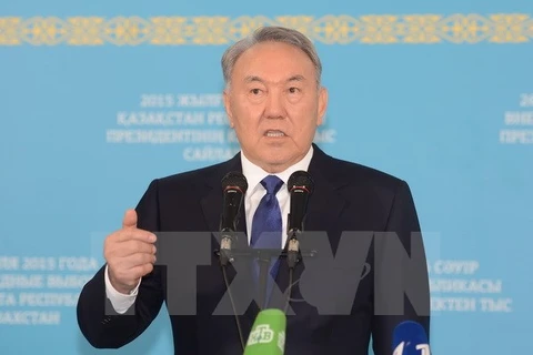 Tổng thống Nursultan Nazarbayev. (Nguồn: THX/TTXVN)