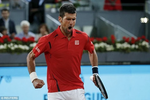 Djokovic thẳng tiến chung kết Madrid Open 2016. (Nguồn: Reuters)