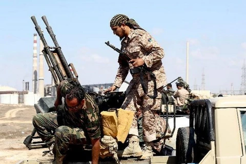 Các binh sỹ Libya. (Nguồn: AFP)