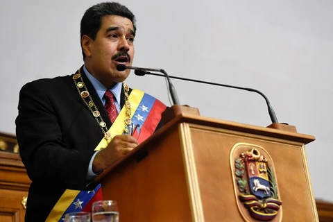 Tổng thống Venezuela Nicolás Maduro. (Nguồn: AFP)