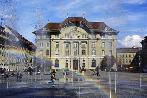 Trụ sở Ngân hàng Trung ương Thụy Sĩ. (Nguồn: Bloomberg)