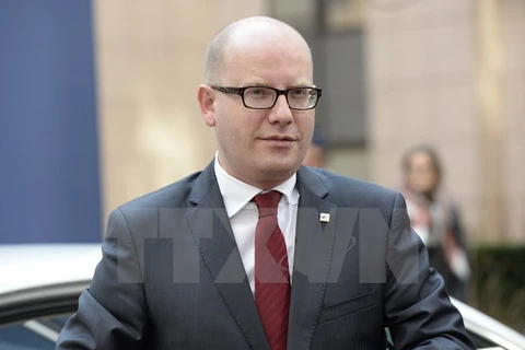 Thủ tướng Cộng hòa Séc Bohuslav Sobotka. (Nguồn: AFP/TTXVN)