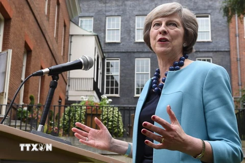 Thủ tướng Anh Theresa May. (Nguồn: AFP/TTXVN)