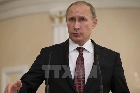 Tổng thống Nga Vladimir Putin.(Nguồn: AFP/TTXVN)