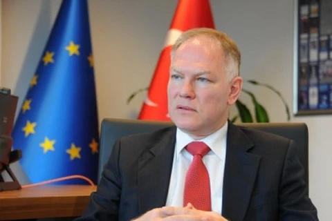 Đại sứ Thổ Nhĩ Kỳ tại EU Selim Yenel. (Nguồn: AP)