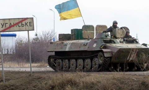 Xe tăng của quân đội Ukraine. (Nguồn: Vocativ.com)