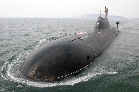 Tàu ngầm hạt nhân của Nga. (Nguồn: indiandefencereview.com)