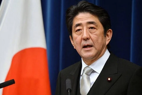 Thủ tướng Nhật Bản Shinzo Abe. (Nguồn: AP) 