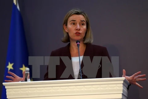 Bà Federica Mogherini. (Nguồn: AFP/TTXVN)