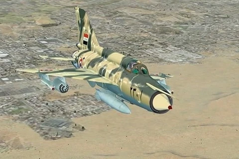 Máy bay chiến đấu của quân đội Syria. (Nguồn: en.mehrnews.com)