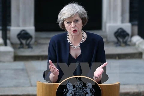 Thủ tướng Anh Theresa May. (Nguồn: THX/TTXVN)