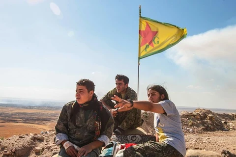 Các chiến binh người Kurd. (Ảnh: Getty Images)