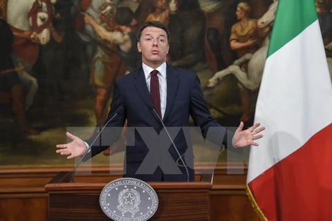 Thủ tướng Italy Matteo Renzi. (Nguồn: EPA/TTXVN)