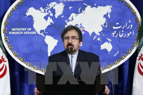 Người phát ngôn Bộ Ngoại giao Iran Bahram Qasemi. (Ảnh: AFP/TTXVN)