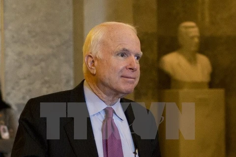 Thượng Nghị sỹ John McCain. (Ảnh: AFP/TTXVN)
