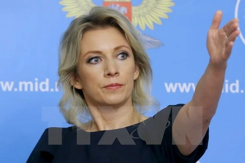 Người phát ngôn Bộ Ngoại giao Nga Maria Zakharova. (Nguồn: Reuters/TTXVN)