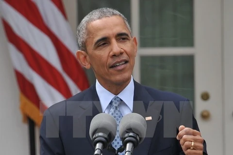 Tổng thống Mỹ Barack Obama. (Nguồn: AFP/TTXVN)