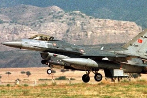 Chiến đấu cơ F-16 của quân đội Thổ Nhĩ Kỳ. (Nguồn: Reuters)