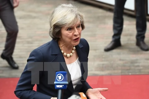 Thủ tướng Anh Theresa May. (Nguồn: AFP/TTXVN)