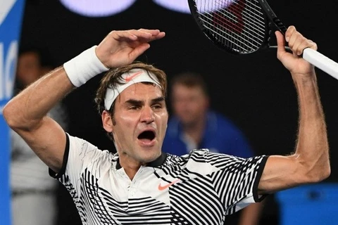 Roger Federer. (Nguồn: AP)