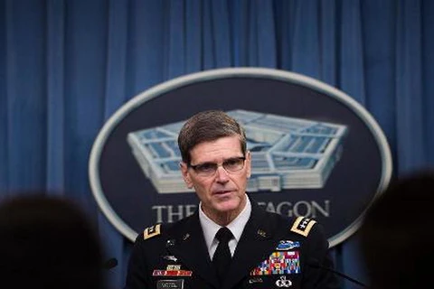 Tư lệnh Mỹ tại Trung Đông Joseph Votel. (Nguồn: AFP)