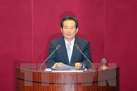 Chủ tịch Quốc hội Chung Sye-kyun. (Nguồn: Yonhap/TTXVN)