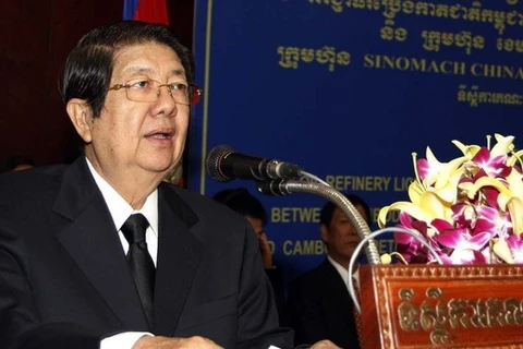 Phó Thủ tướng Campuchia Sok An. (Nguồn: thecambodiaherald)