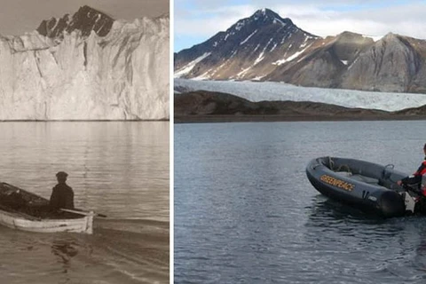 7 hình ảnh gây sốc về tác động của biến đổi khí hậu với Bắc Cực